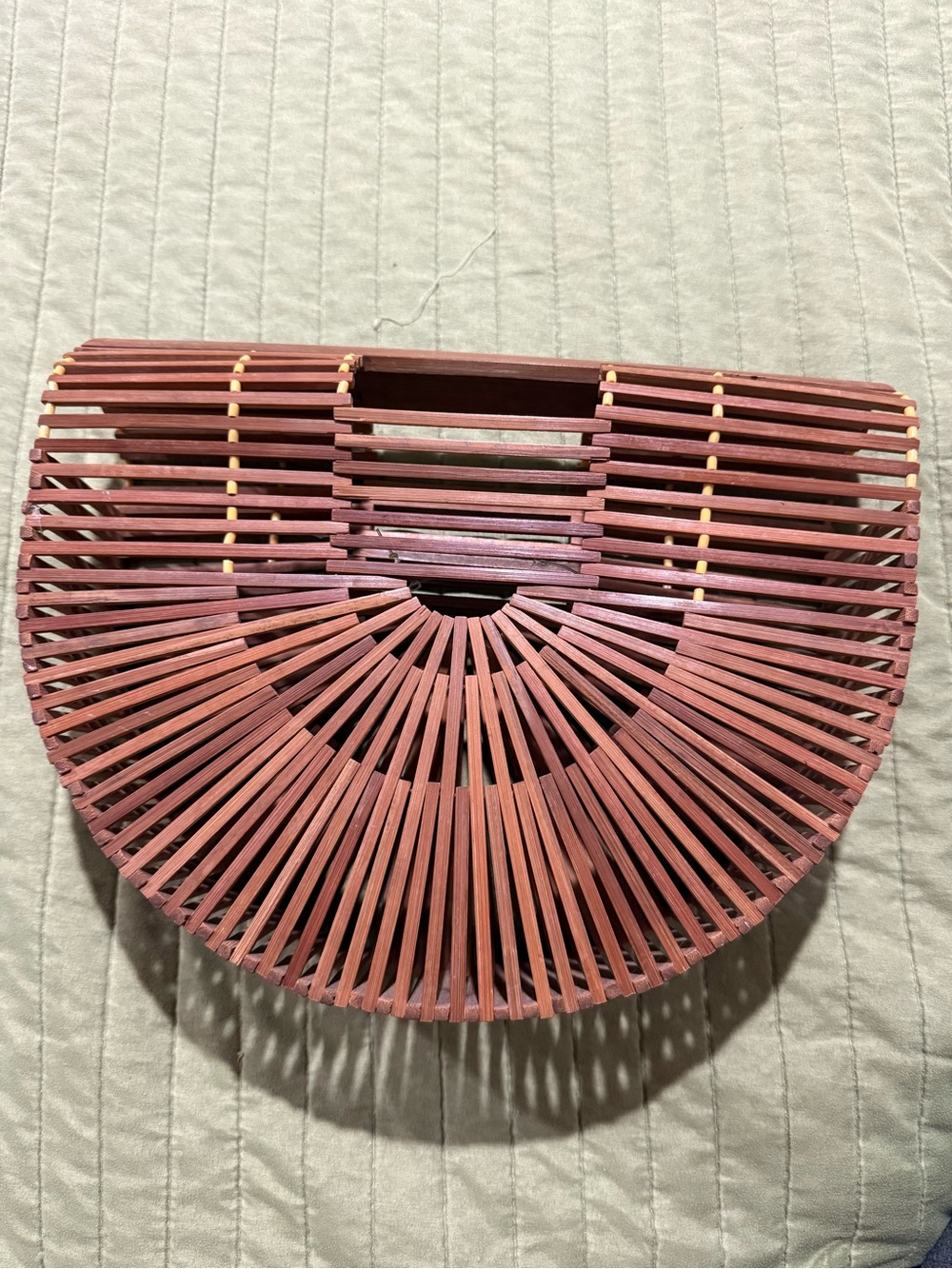 bamboo clutch purse